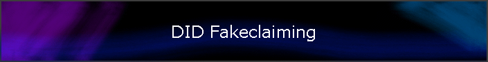 DID Fakeclaiming