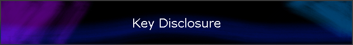 Key Disclosure